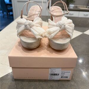 Loeffler Randall Pearl Bow Heels